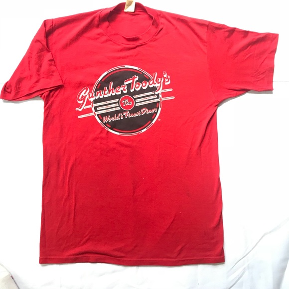 Vtg 80s diner T-shirt - Picture 2 of 3
